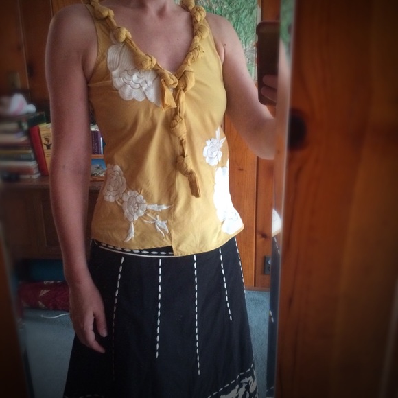 Anthropologie Tops - Gorgeously embroidered Odille top